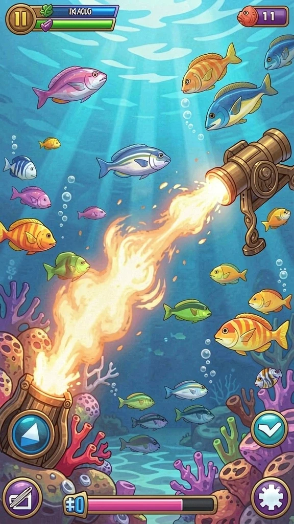 kerangwin - Ilustrasi level baru yang lebih menantang di KERANGWIN.