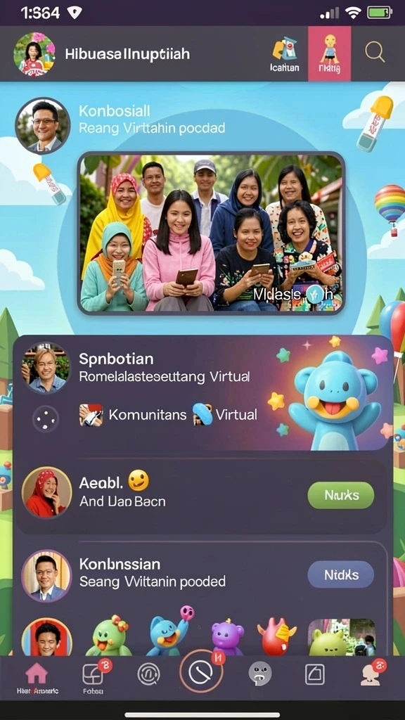 luckyrp - Karakter yang dapat disesuaikan dengan berbagai pilihan.