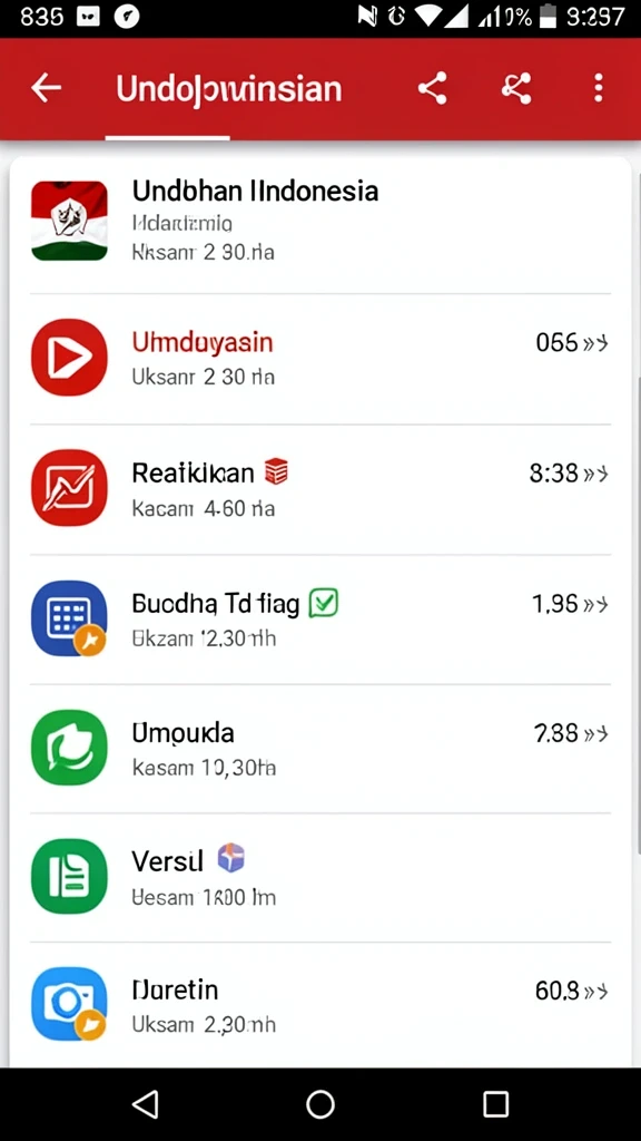 menara4d - Tangkapan layar memperlihatkan menu karakter yang menarik.