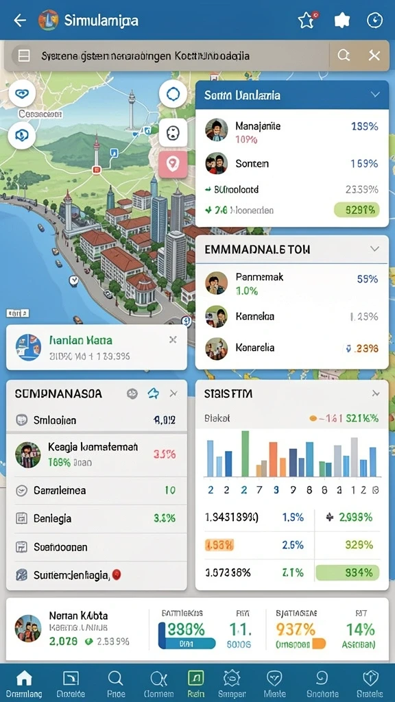 rajalangit77 - Screenshot menampilkan karakter utama dalam pertempuran.